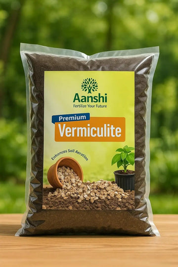 Aanshi Premium Horticultural Vermiculite – Lightweight Soil Additive for Aeration & Moisture Retention (100% Natural & Organic)